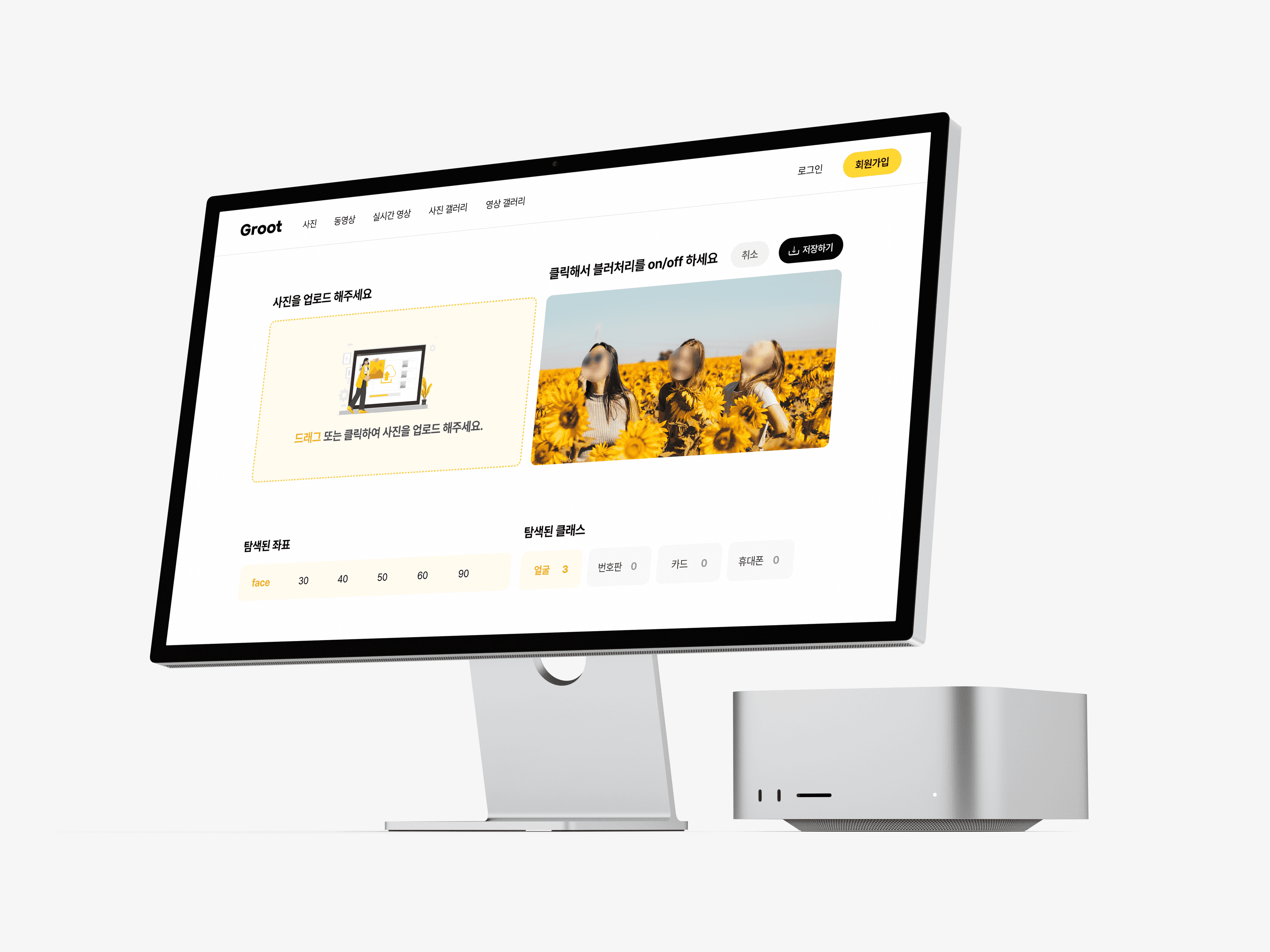 Blur Image Website